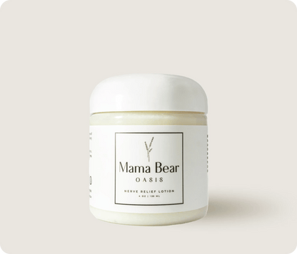 Mama Bear Oasis Neuropathy Nerve Relief Cream – Maximum Strength Lotion with Magnesium, Arnica, MSM, Aloe Vera & Vitamin B6 – Comfort for Feet, Hands, Legs & Toes